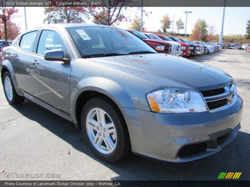 Tungsten Metallic / Black 2012 Dodge Avenger SXT