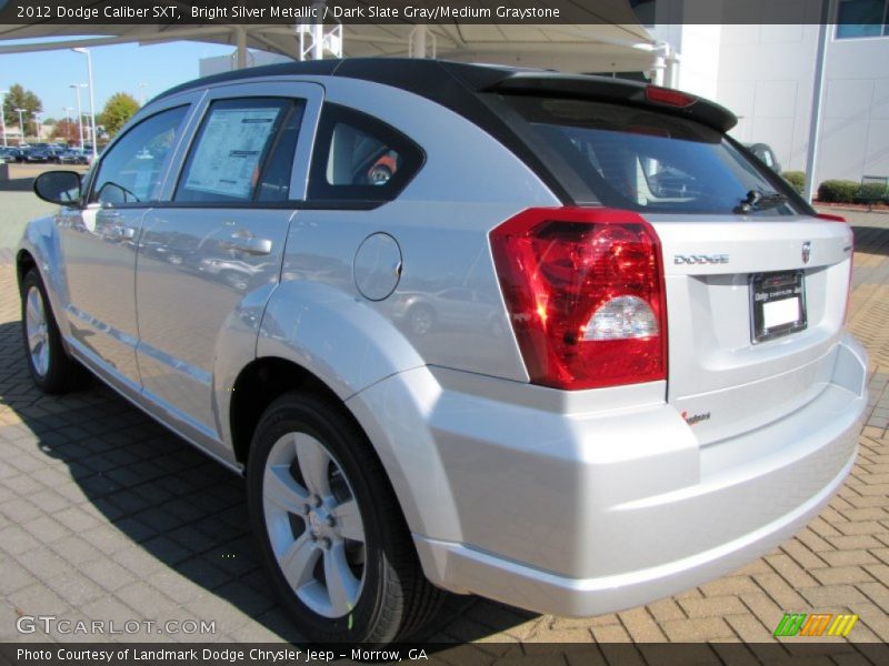 Bright Silver Metallic / Dark Slate Gray/Medium Graystone 2012 Dodge Caliber SXT