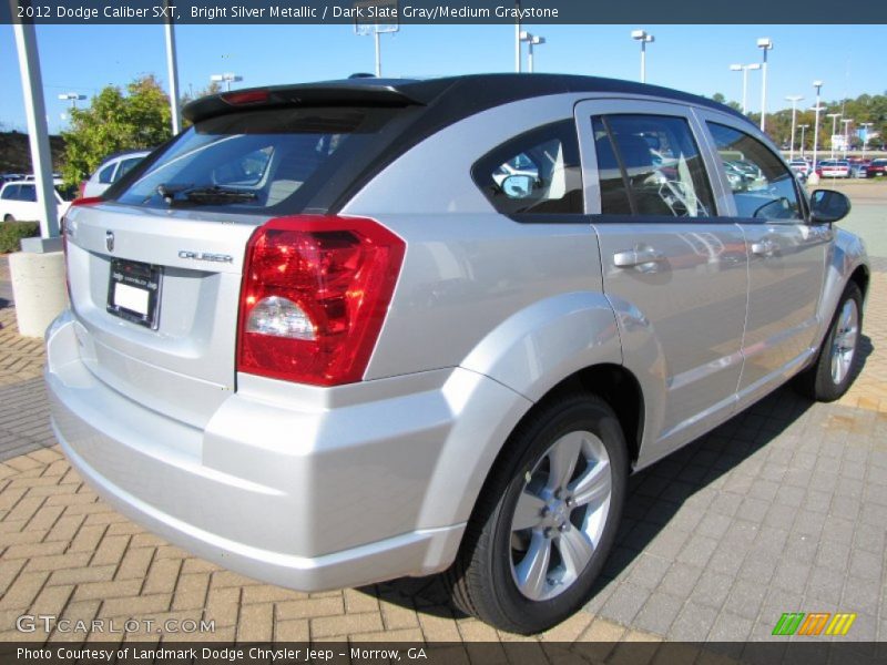 Bright Silver Metallic / Dark Slate Gray/Medium Graystone 2012 Dodge Caliber SXT