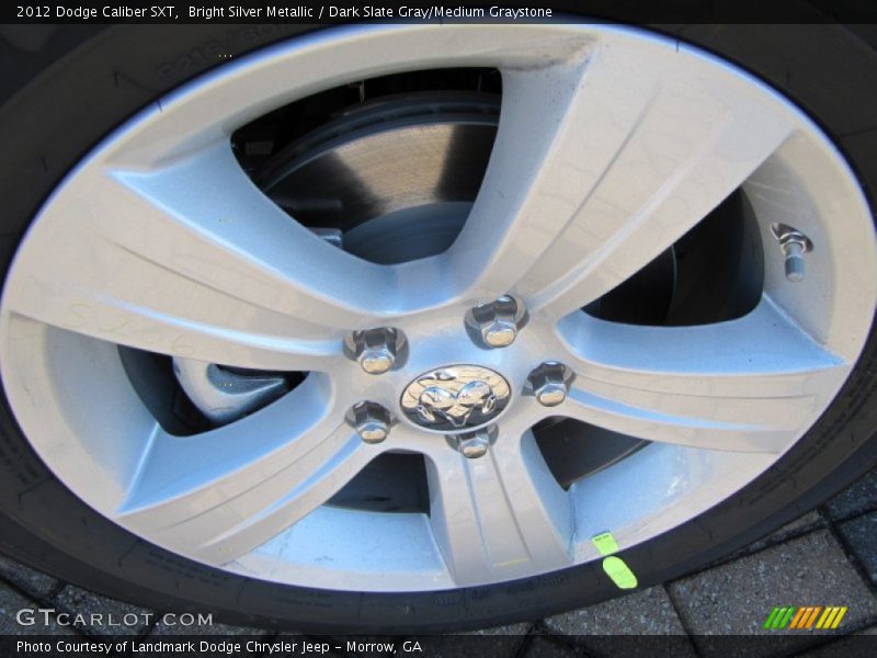 Bright Silver Metallic / Dark Slate Gray/Medium Graystone 2012 Dodge Caliber SXT