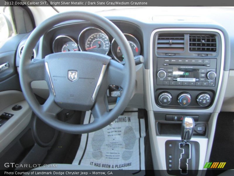 Bright Silver Metallic / Dark Slate Gray/Medium Graystone 2012 Dodge Caliber SXT