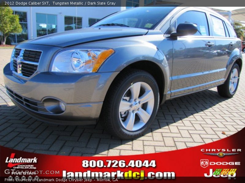 Tungsten Metallic / Dark Slate Gray 2012 Dodge Caliber SXT