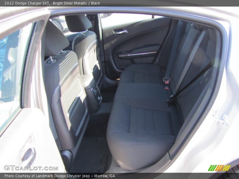 Bright Silver Metallic / Black 2012 Dodge Charger SXT