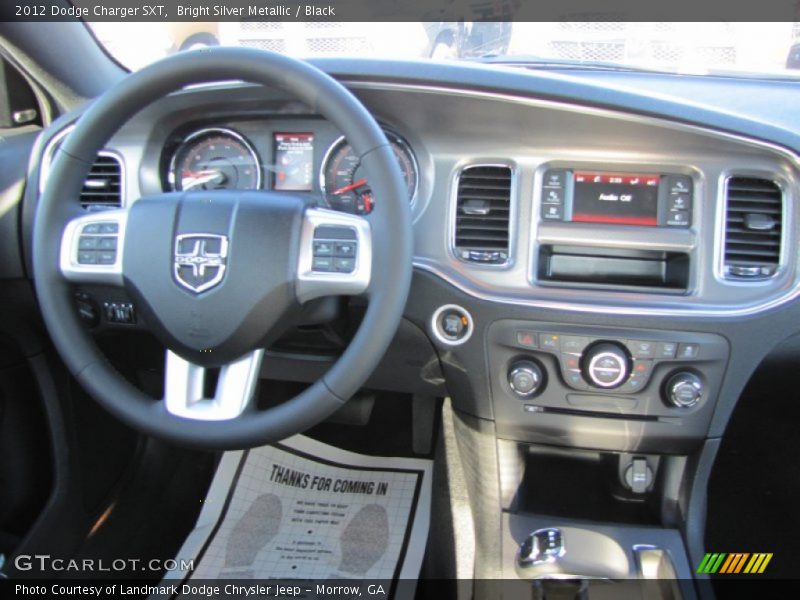 Dashboard of 2012 Charger SXT
