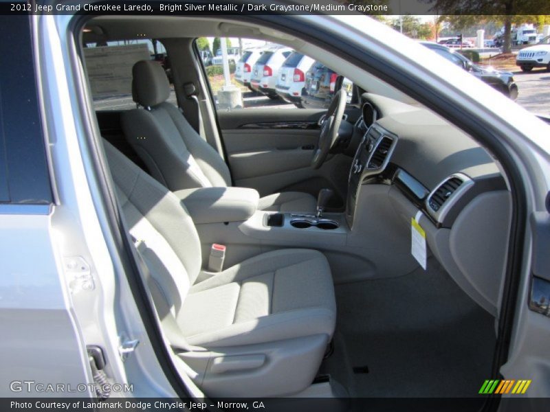 Bright Silver Metallic / Dark Graystone/Medium Graystone 2012 Jeep Grand Cherokee Laredo