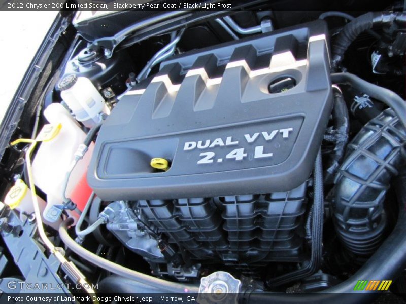  2012 200 Limited Sedan Engine - 2.4 Liter DOHC 16-Valve Dual VVT 4 Cylinder