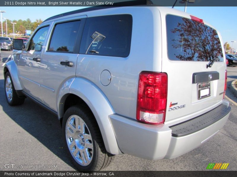Bright Silver Metallic / Dark Slate Gray 2011 Dodge Nitro Heat