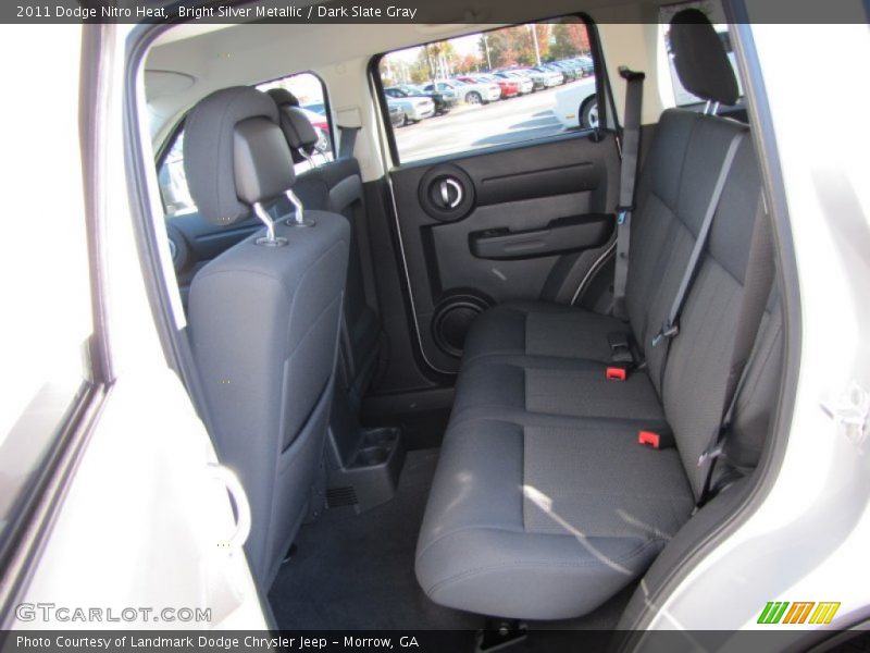 Bright Silver Metallic / Dark Slate Gray 2011 Dodge Nitro Heat