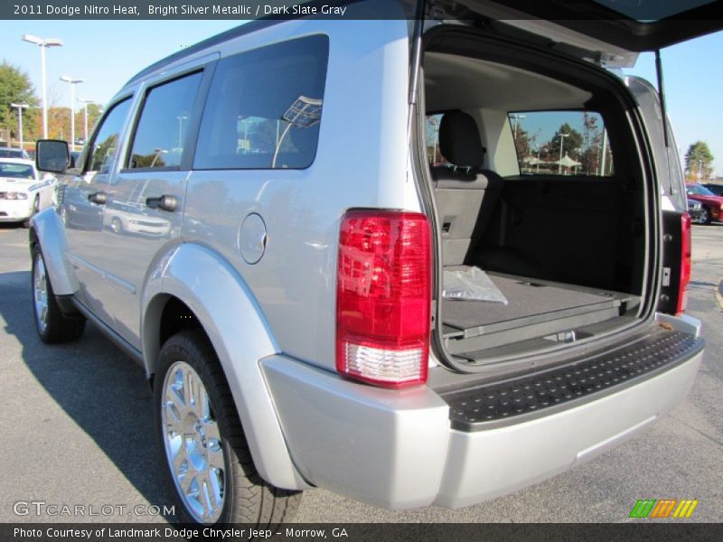 Bright Silver Metallic / Dark Slate Gray 2011 Dodge Nitro Heat