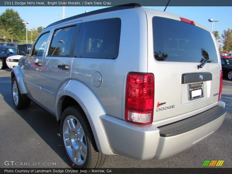 Bright Silver Metallic / Dark Slate Gray 2011 Dodge Nitro Heat