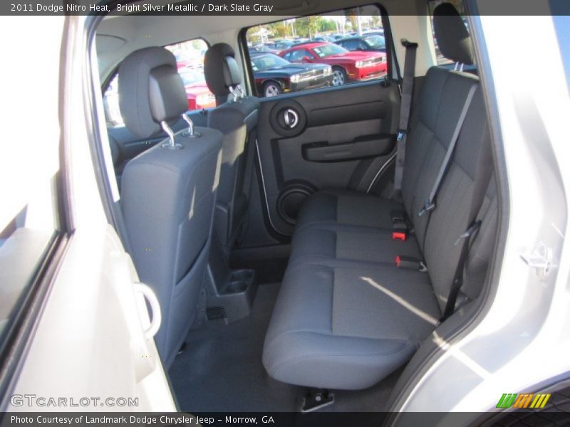 Bright Silver Metallic / Dark Slate Gray 2011 Dodge Nitro Heat
