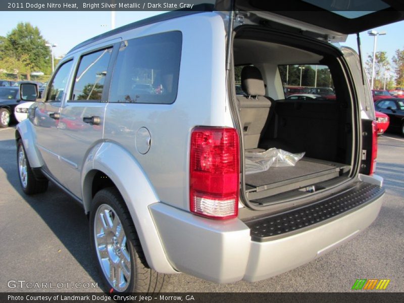 Bright Silver Metallic / Dark Slate Gray 2011 Dodge Nitro Heat