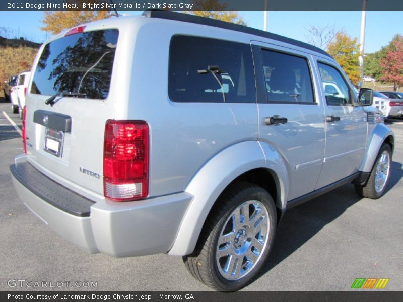 Bright Silver Metallic / Dark Slate Gray 2011 Dodge Nitro Heat