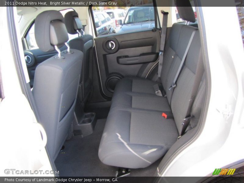 Bright Silver Metallic / Dark Slate Gray 2011 Dodge Nitro Heat