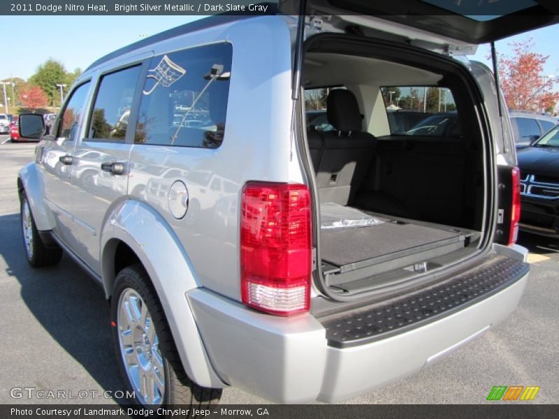 Bright Silver Metallic / Dark Slate Gray 2011 Dodge Nitro Heat