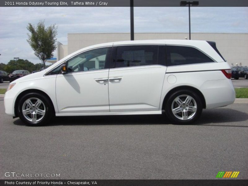  2011 Odyssey Touring Elite Taffeta White