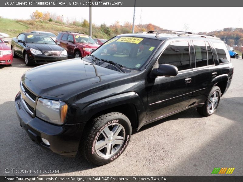 Black / Light Cashmere/Ebony 2007 Chevrolet TrailBlazer LT 4x4