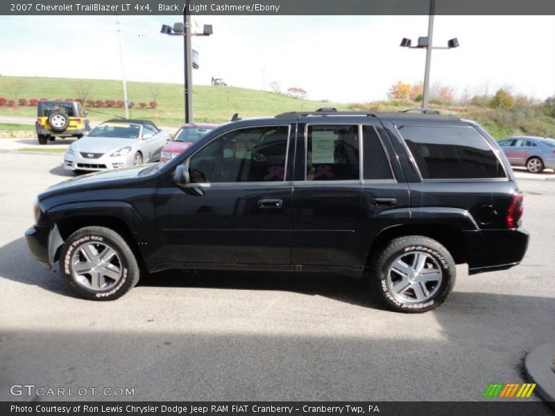 Black / Light Cashmere/Ebony 2007 Chevrolet TrailBlazer LT 4x4