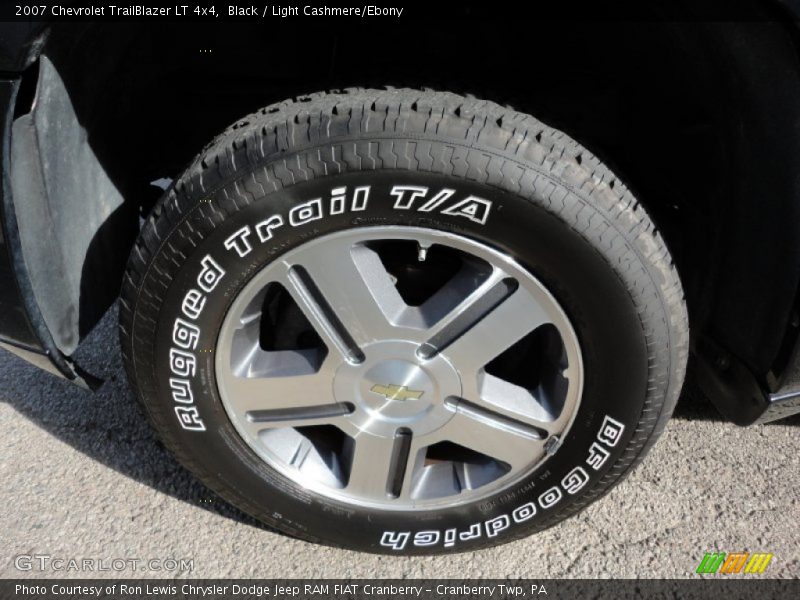 Black / Light Cashmere/Ebony 2007 Chevrolet TrailBlazer LT 4x4