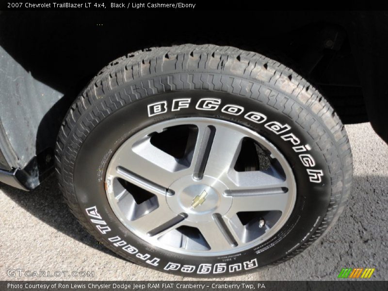 Black / Light Cashmere/Ebony 2007 Chevrolet TrailBlazer LT 4x4