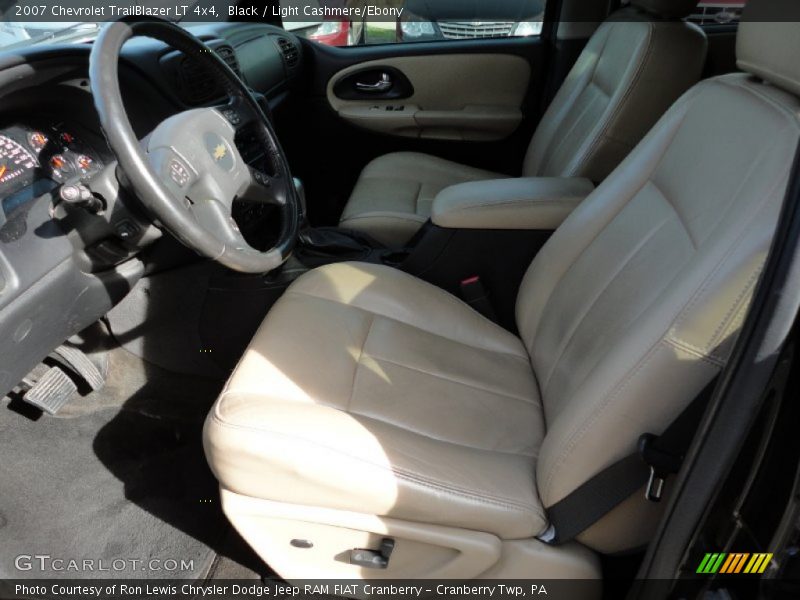 Black / Light Cashmere/Ebony 2007 Chevrolet TrailBlazer LT 4x4