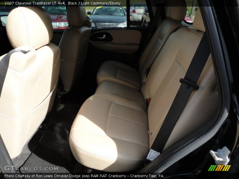 Black / Light Cashmere/Ebony 2007 Chevrolet TrailBlazer LT 4x4