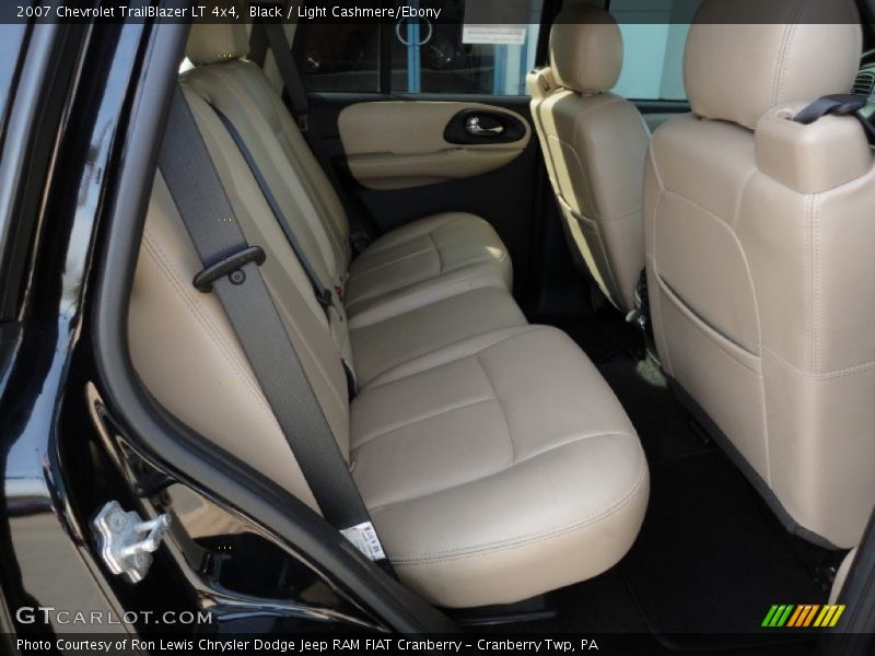 Black / Light Cashmere/Ebony 2007 Chevrolet TrailBlazer LT 4x4