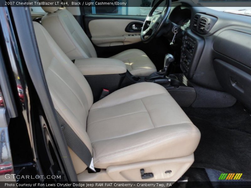 Black / Light Cashmere/Ebony 2007 Chevrolet TrailBlazer LT 4x4