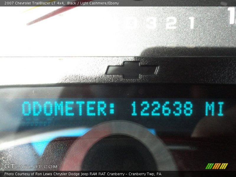 Black / Light Cashmere/Ebony 2007 Chevrolet TrailBlazer LT 4x4