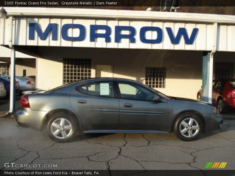 Graystone Metallic / Dark Pewter 2005 Pontiac Grand Prix Sedan