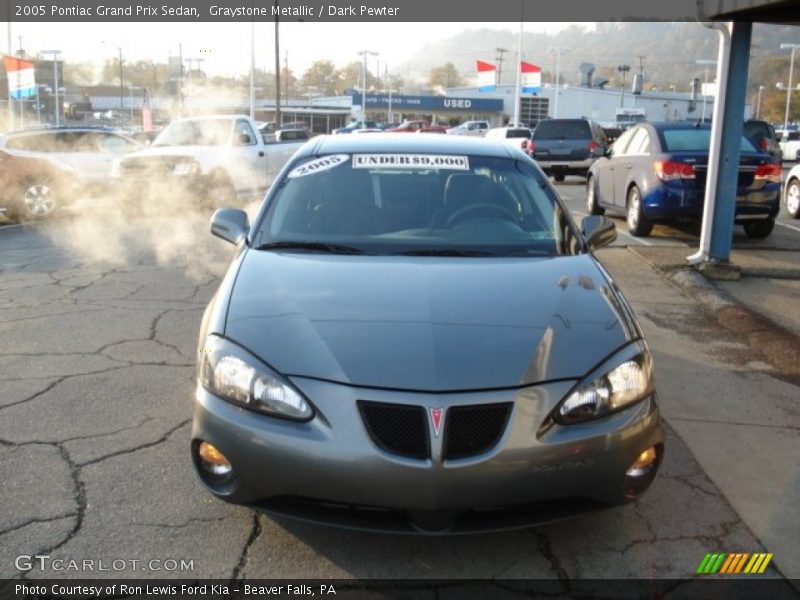Graystone Metallic / Dark Pewter 2005 Pontiac Grand Prix Sedan