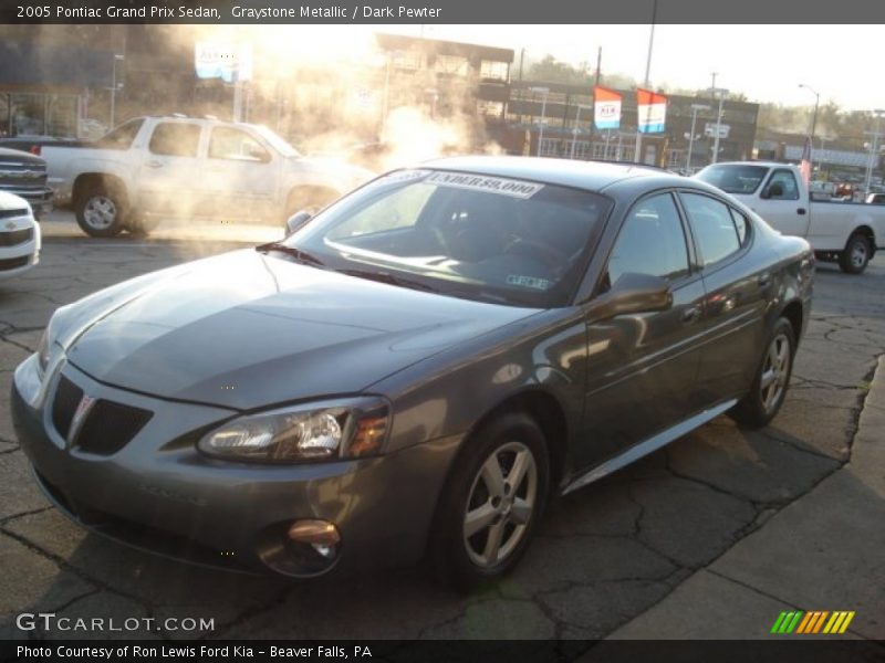 Graystone Metallic / Dark Pewter 2005 Pontiac Grand Prix Sedan