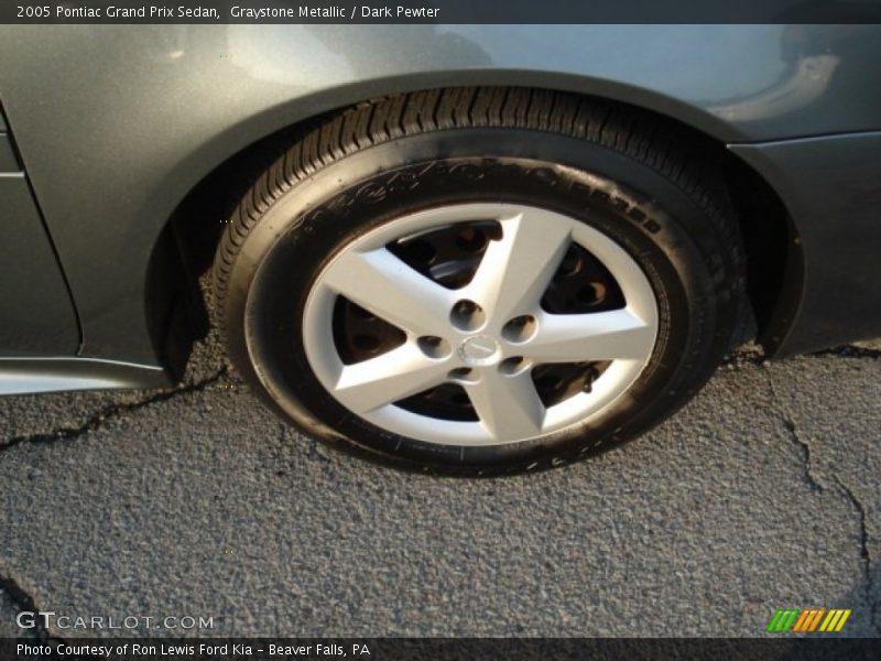 Graystone Metallic / Dark Pewter 2005 Pontiac Grand Prix Sedan