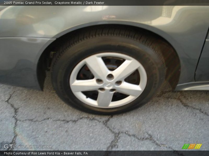 Graystone Metallic / Dark Pewter 2005 Pontiac Grand Prix Sedan