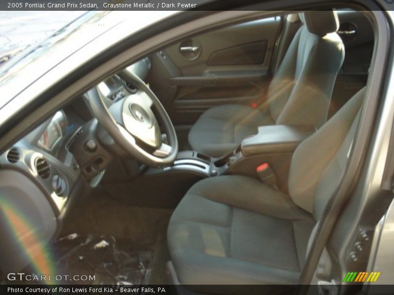 Graystone Metallic / Dark Pewter 2005 Pontiac Grand Prix Sedan