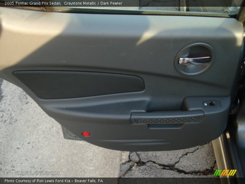 Graystone Metallic / Dark Pewter 2005 Pontiac Grand Prix Sedan