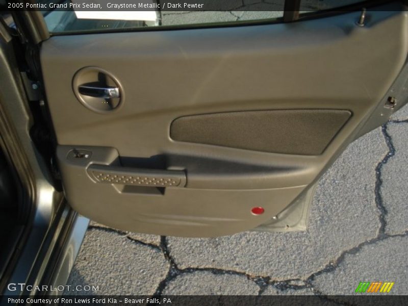 Graystone Metallic / Dark Pewter 2005 Pontiac Grand Prix Sedan
