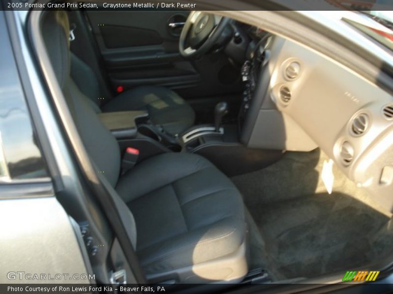 Graystone Metallic / Dark Pewter 2005 Pontiac Grand Prix Sedan