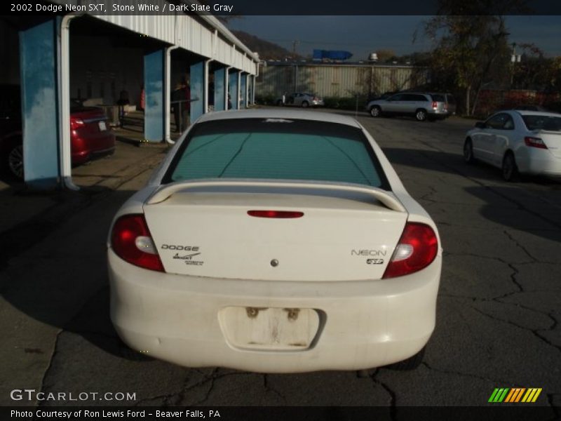 Stone White / Dark Slate Gray 2002 Dodge Neon SXT