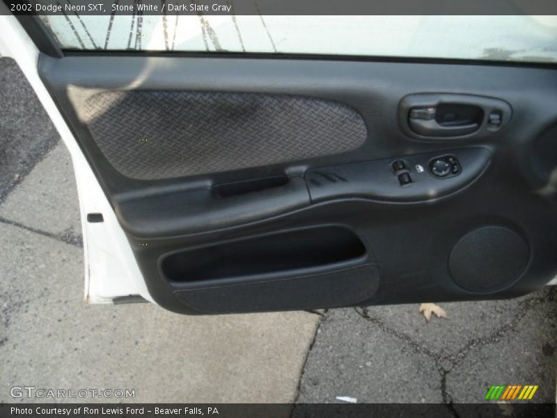 Stone White / Dark Slate Gray 2002 Dodge Neon SXT