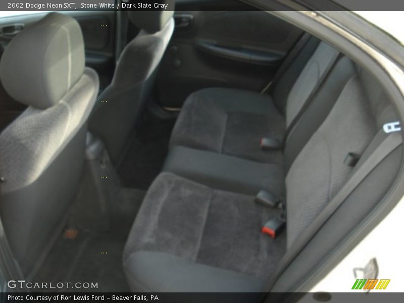 Stone White / Dark Slate Gray 2002 Dodge Neon SXT