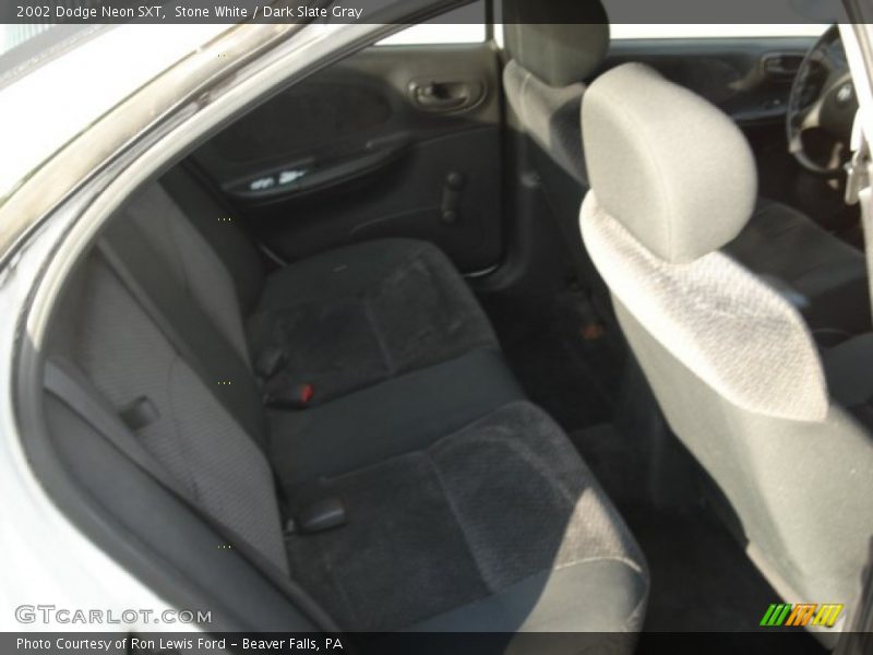 Stone White / Dark Slate Gray 2002 Dodge Neon SXT