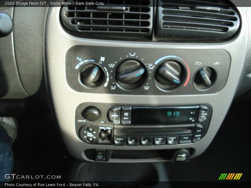 Stone White / Dark Slate Gray 2002 Dodge Neon SXT