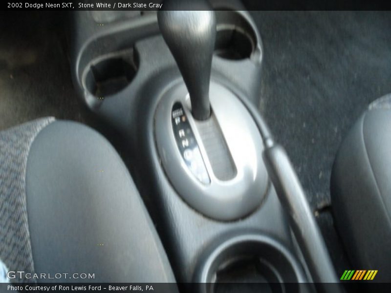 Stone White / Dark Slate Gray 2002 Dodge Neon SXT