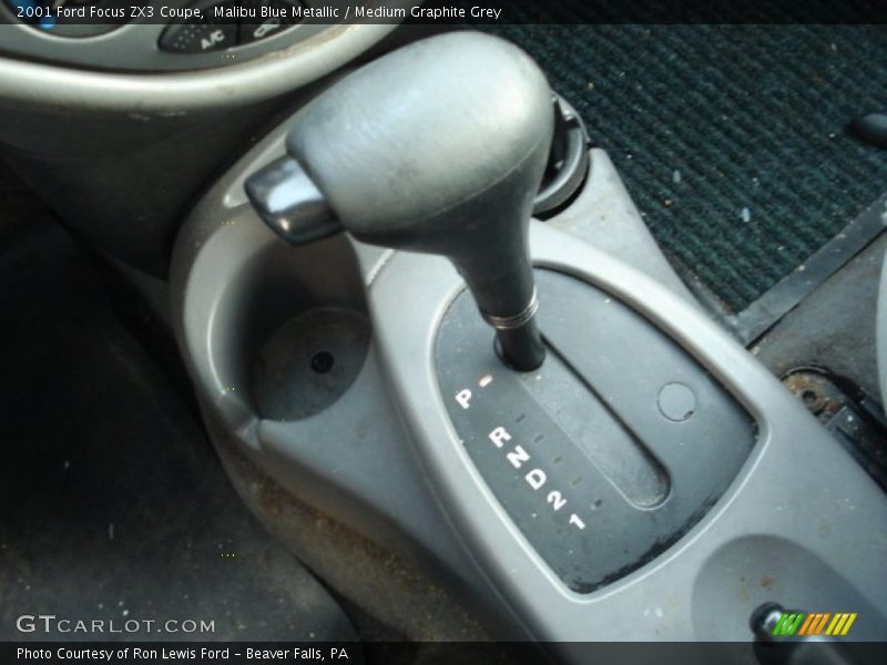 Malibu Blue Metallic / Medium Graphite Grey 2001 Ford Focus ZX3 Coupe