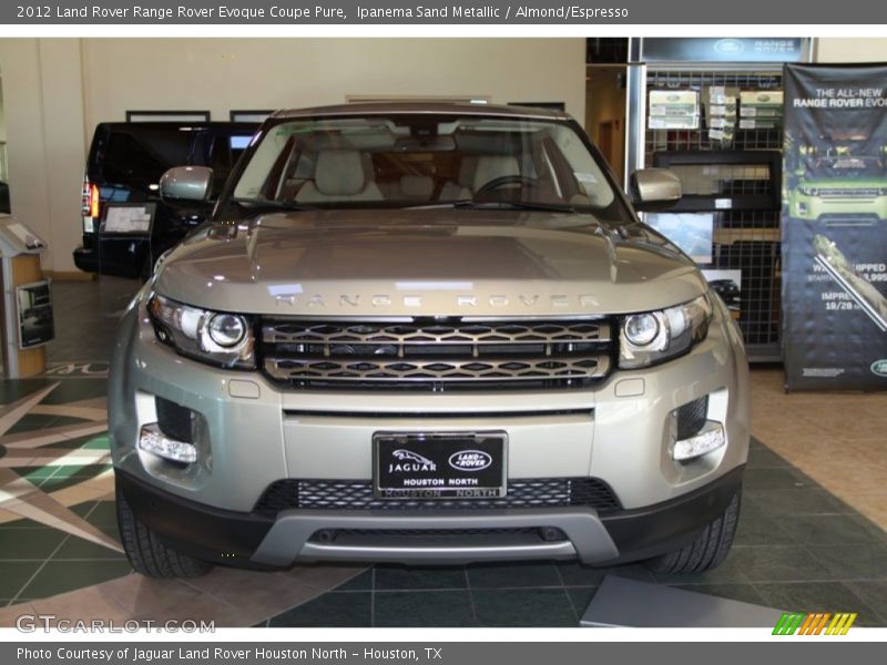 Ipanema Sand Metallic / Almond/Espresso 2012 Land Rover Range Rover Evoque Coupe Pure