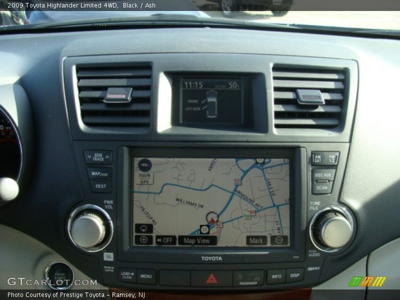 Black / Ash 2009 Toyota Highlander Limited 4WD
