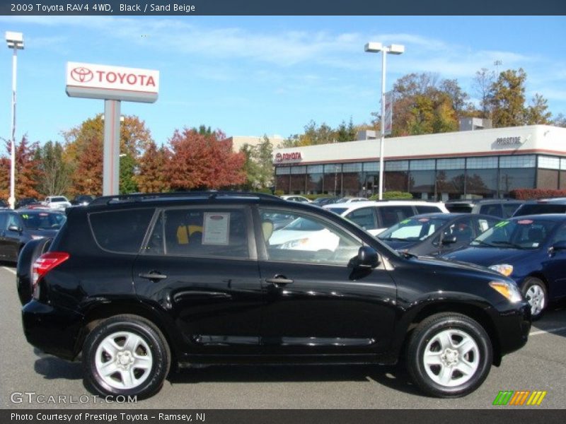 Black / Sand Beige 2009 Toyota RAV4 4WD