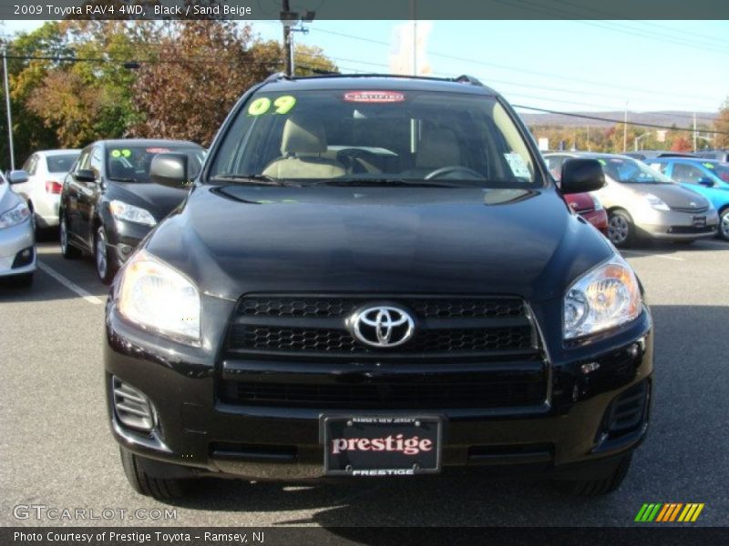 Black / Sand Beige 2009 Toyota RAV4 4WD