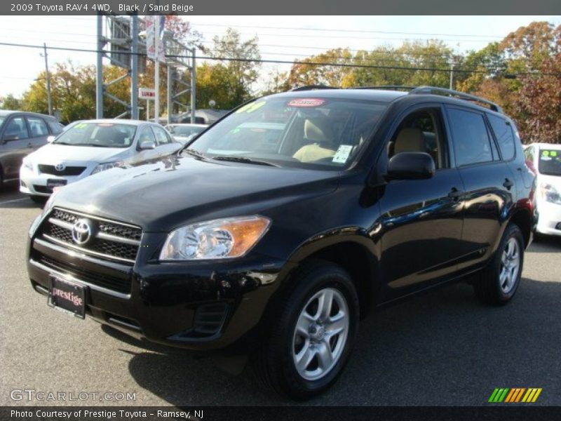 Black / Sand Beige 2009 Toyota RAV4 4WD